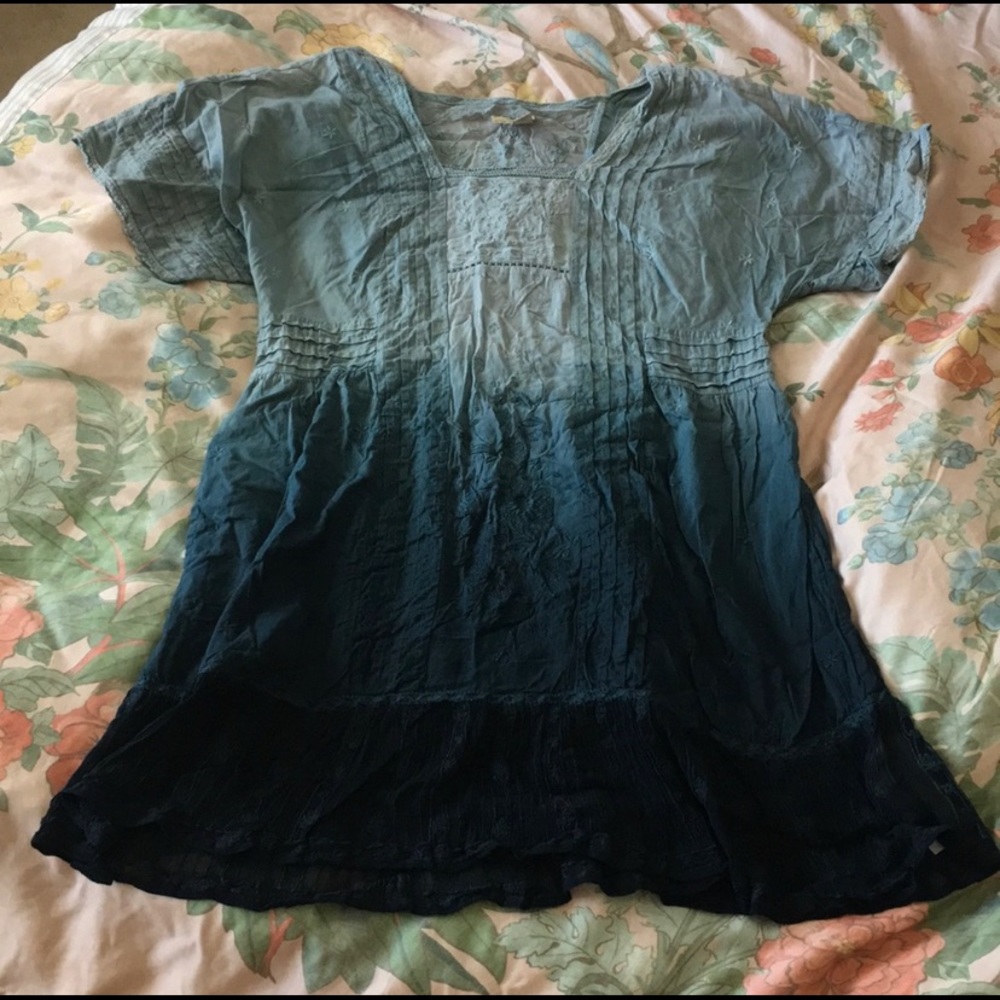Anthropologie Holding Horses Dip Dyed Cover-up